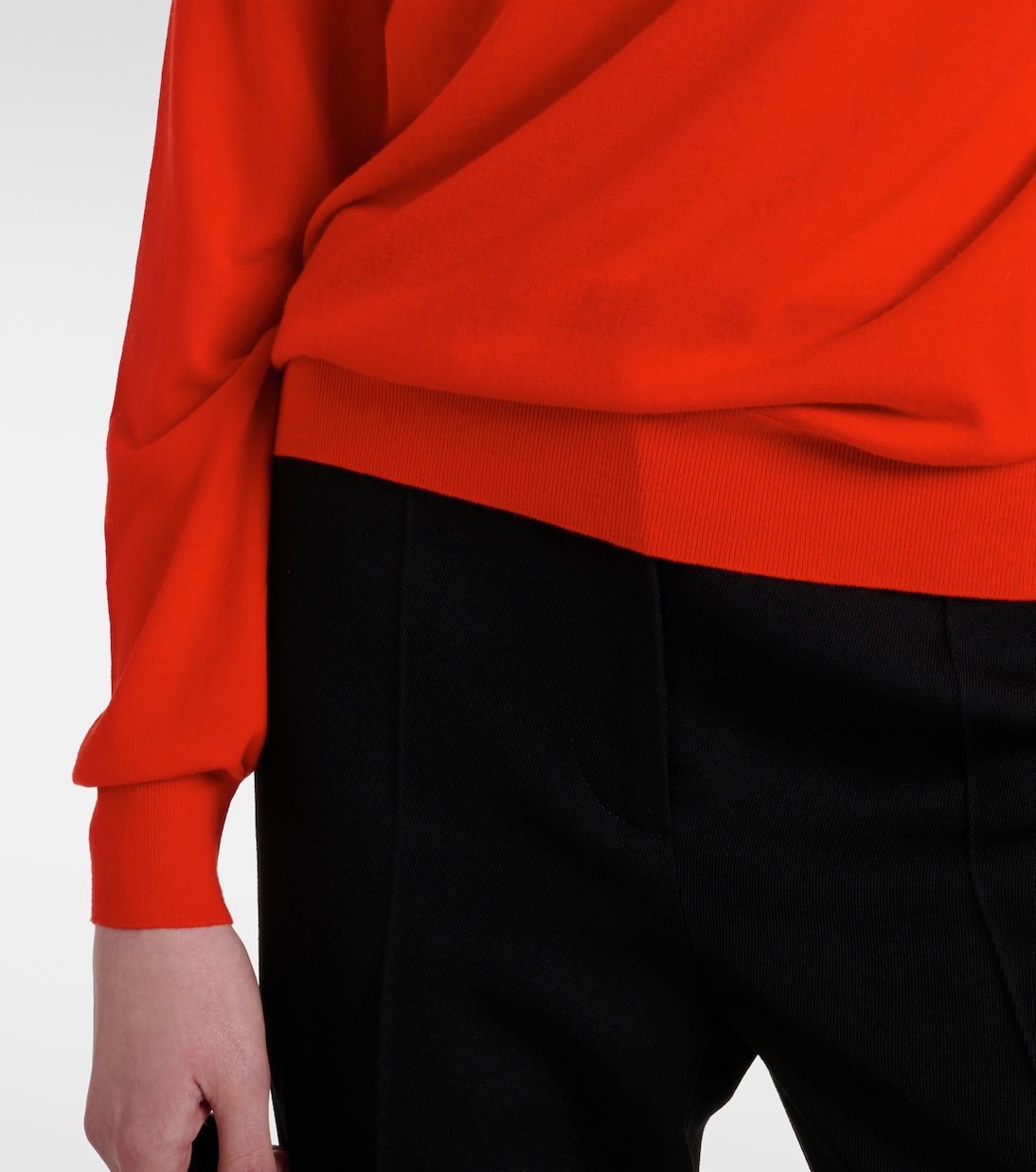 Heva wool jersey turtleneck sweater | The Row
