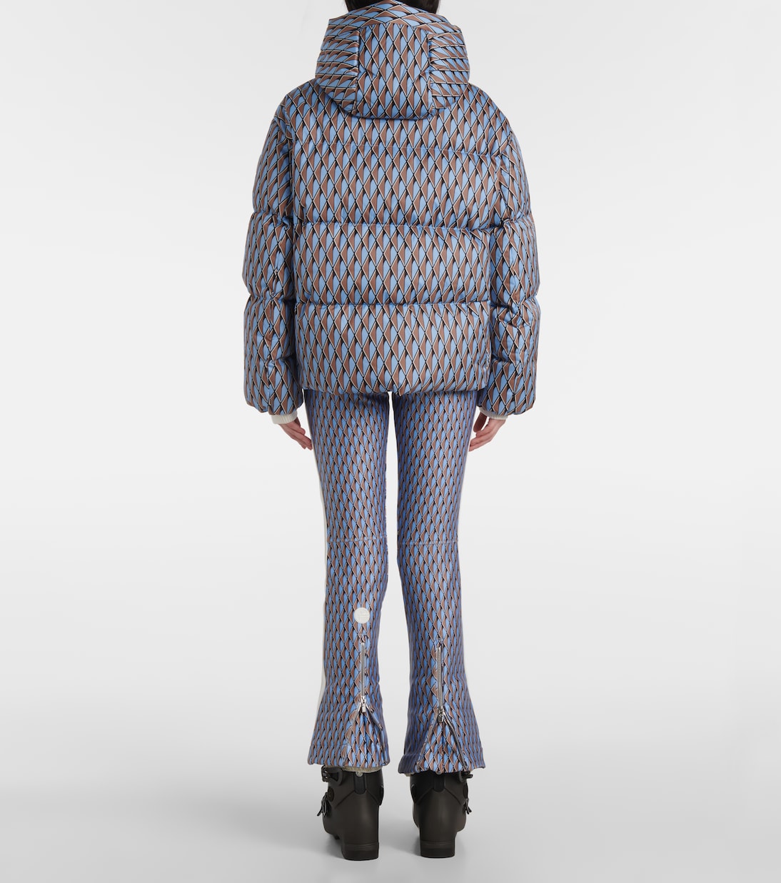 Bedruckte Skijacke Ada Diam aus Twill | Fusalp
