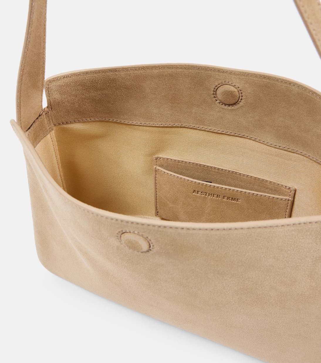 Schultertasche Small aus Veloursleder | Aesther Ekme