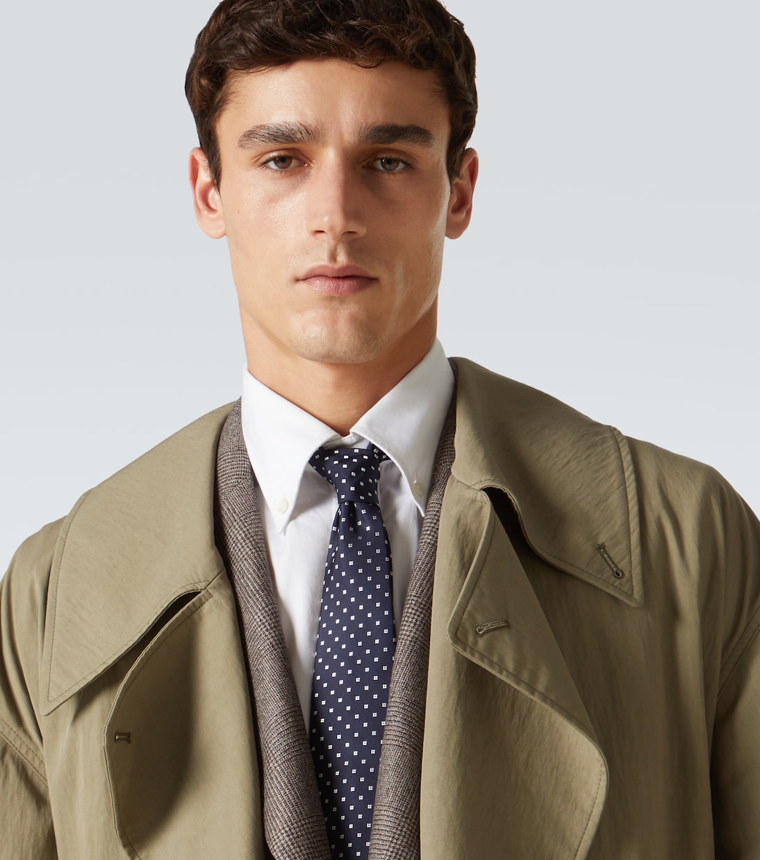 Cravatta in seta a pois | Canali