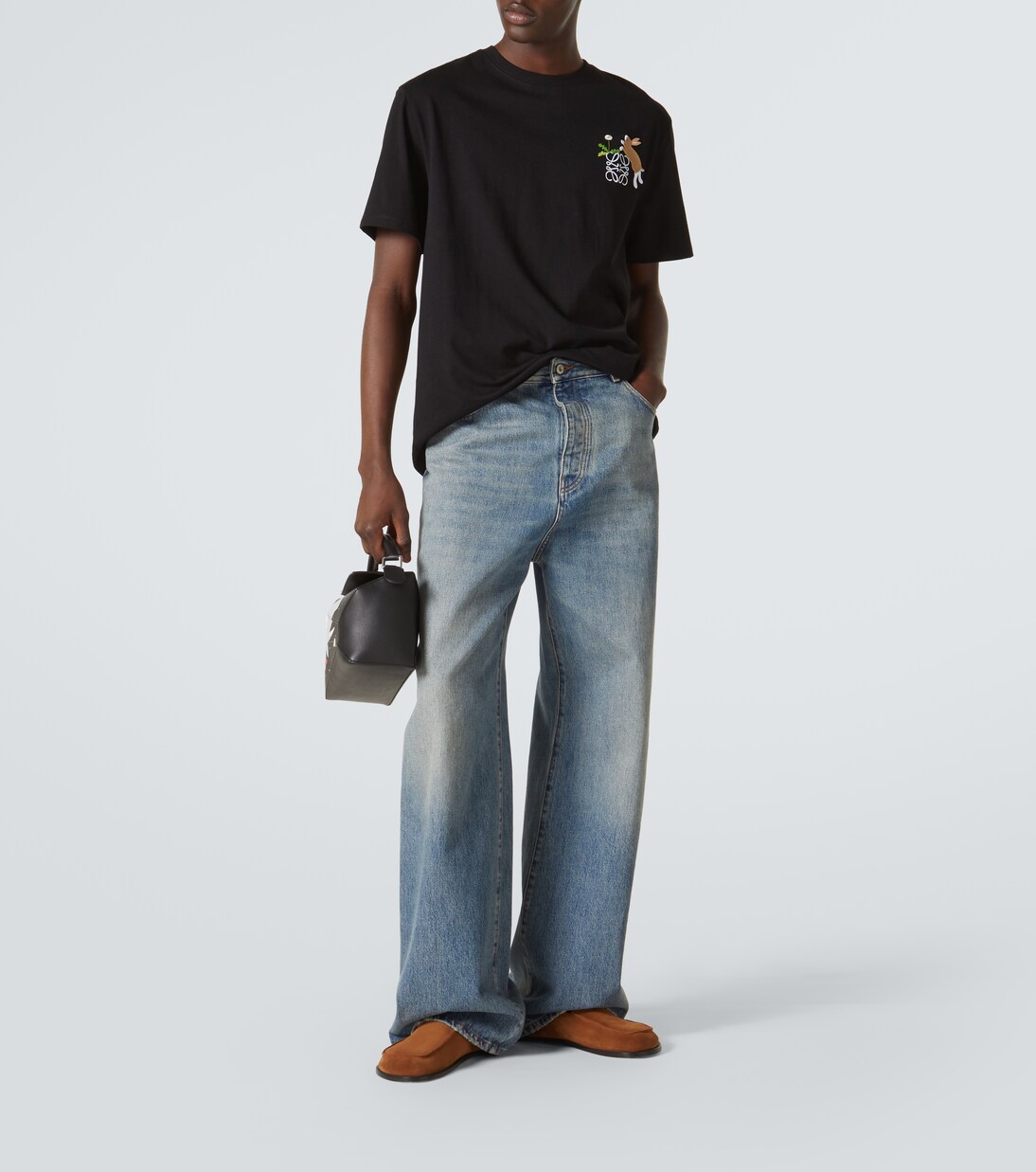 x Suna Fujita Whale Puzzle Small shoulder bag | Loewe