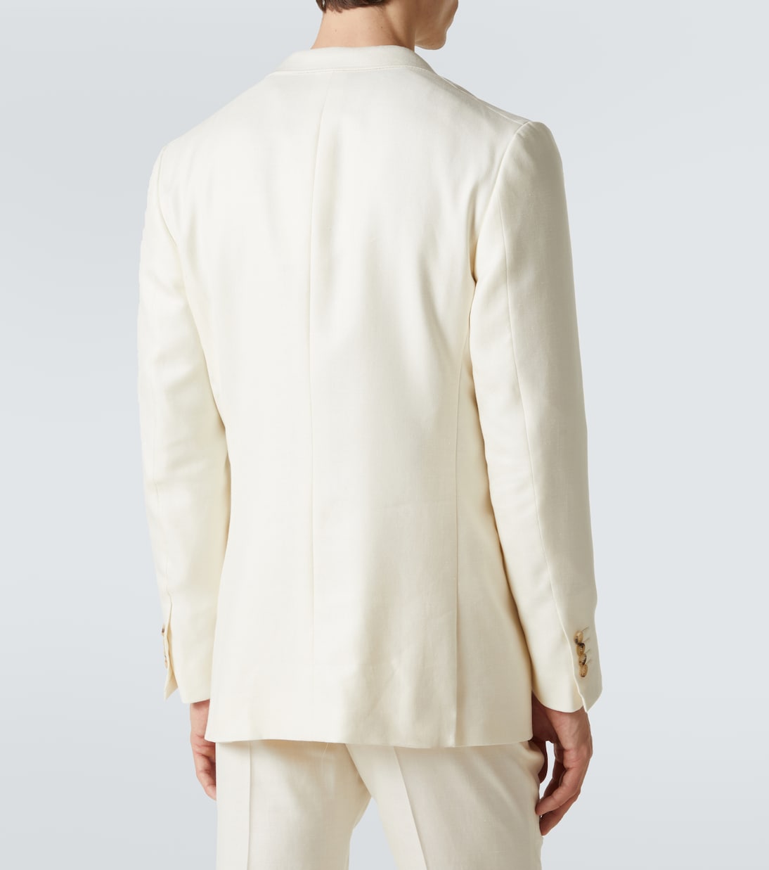 Wool, silk and linen corduroy blazer | Gabriela Hearst