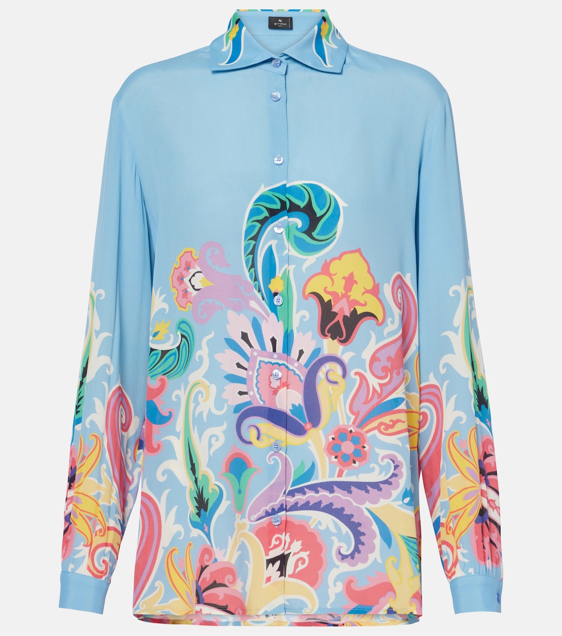 Camicia in raso con stampa | Etro