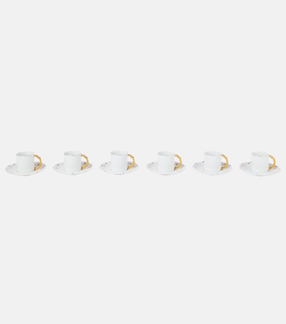 Haas Mojave set of 6 espresso cups and saucers | L'Objet