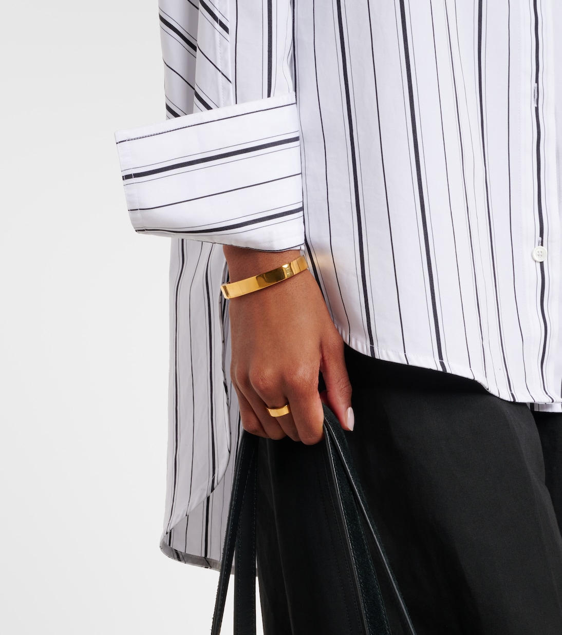 Signature18kt gold-plated ring | Toteme