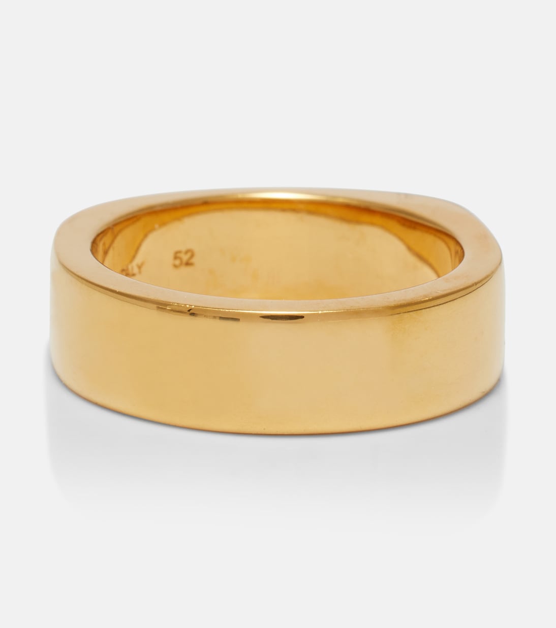 Signature18kt gold-plated ring | Toteme