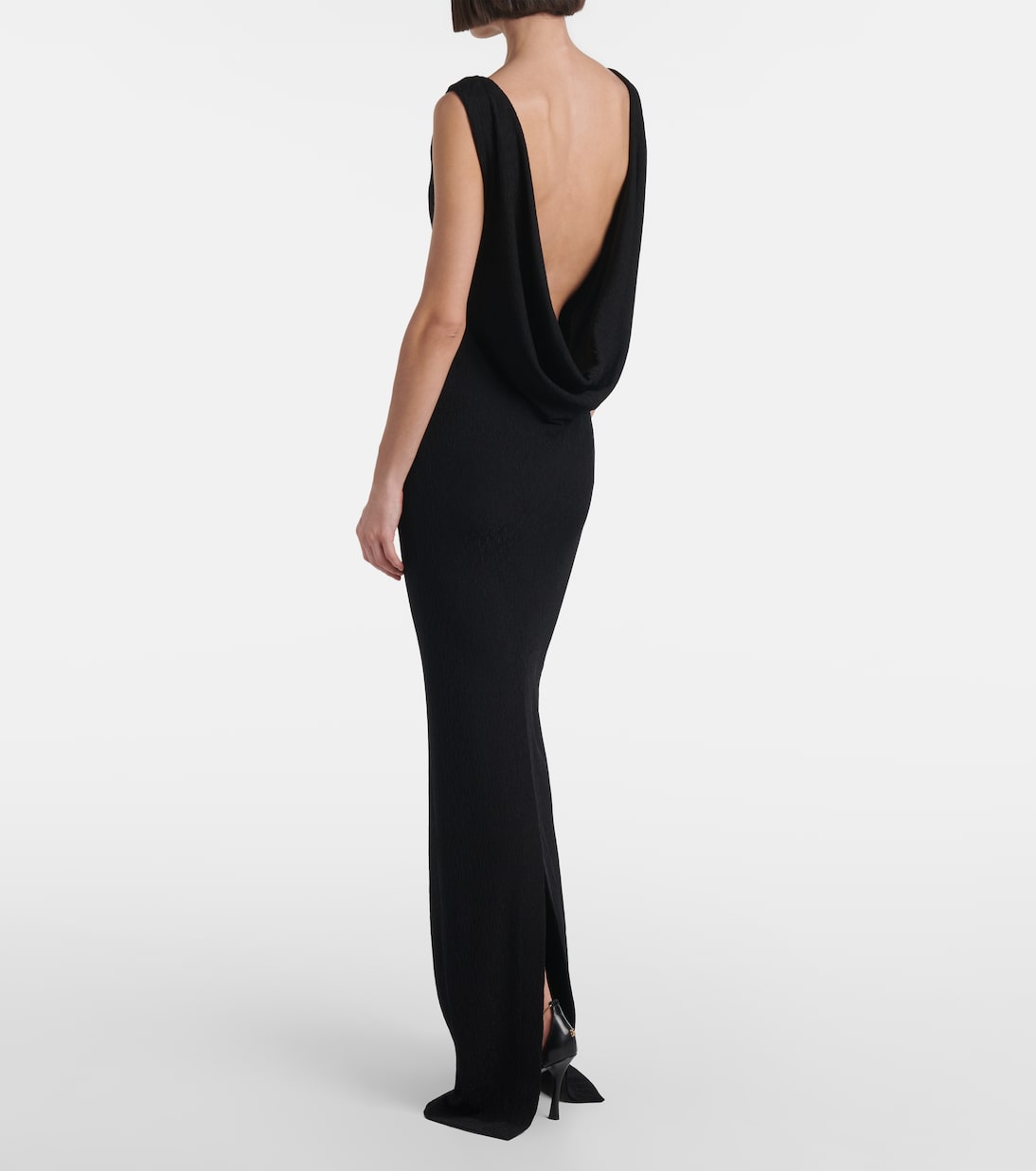 Abito lungo in jersey con cut-out | Givenchy