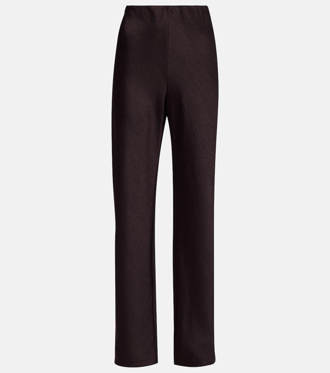 Fluid high-rise satin wide-leg pants | Vince