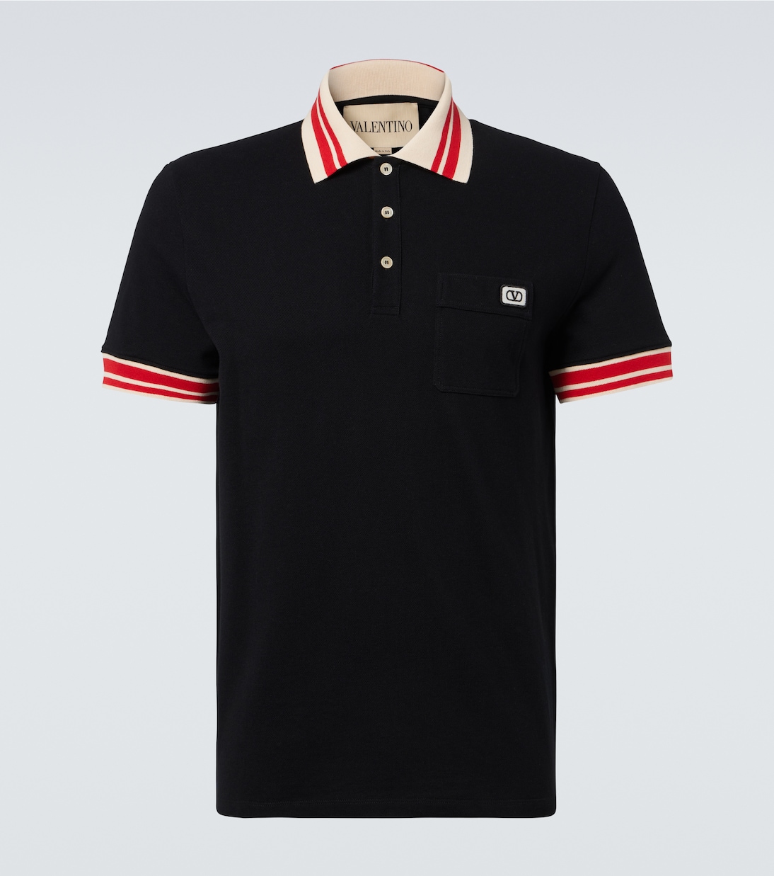 Polohemd VLogo aus Baumwoll-Piqué | Valentino