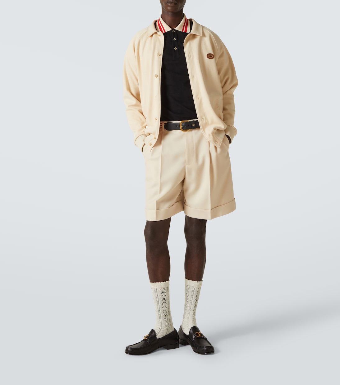 Polohemd VLogo aus Baumwoll-Piqué | Valentino