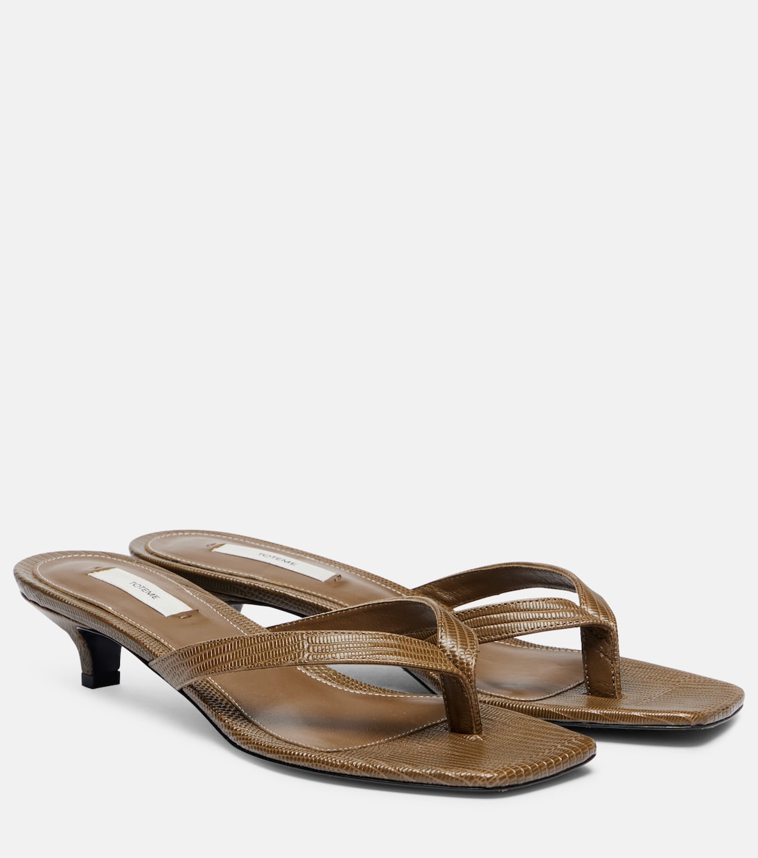 Sandalen aus Leder | Toteme