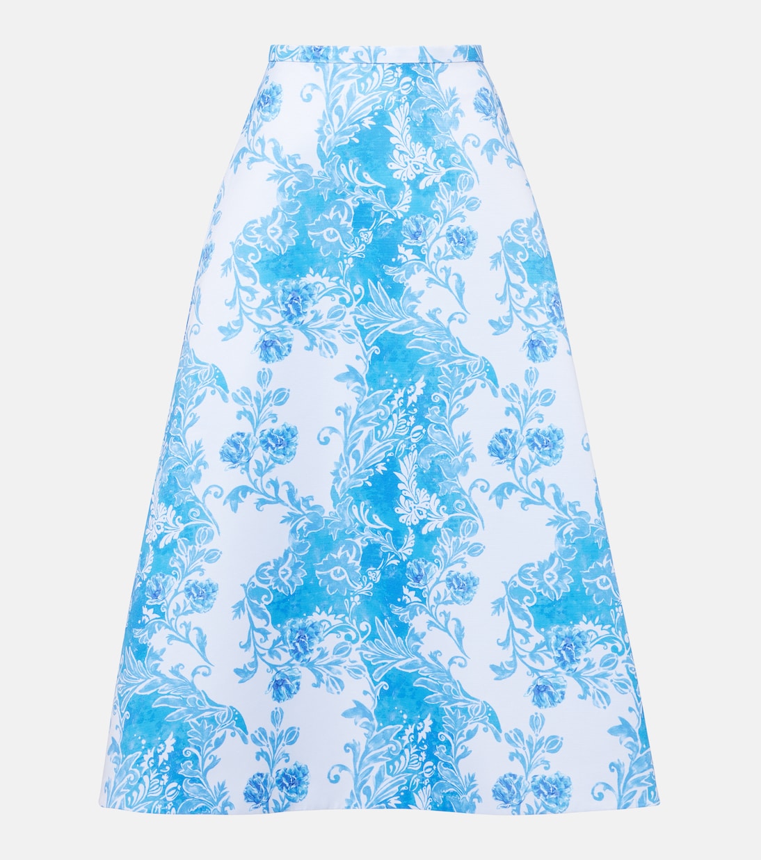 Hallie floral taffeta maxi skirt | Emilia Wickstead