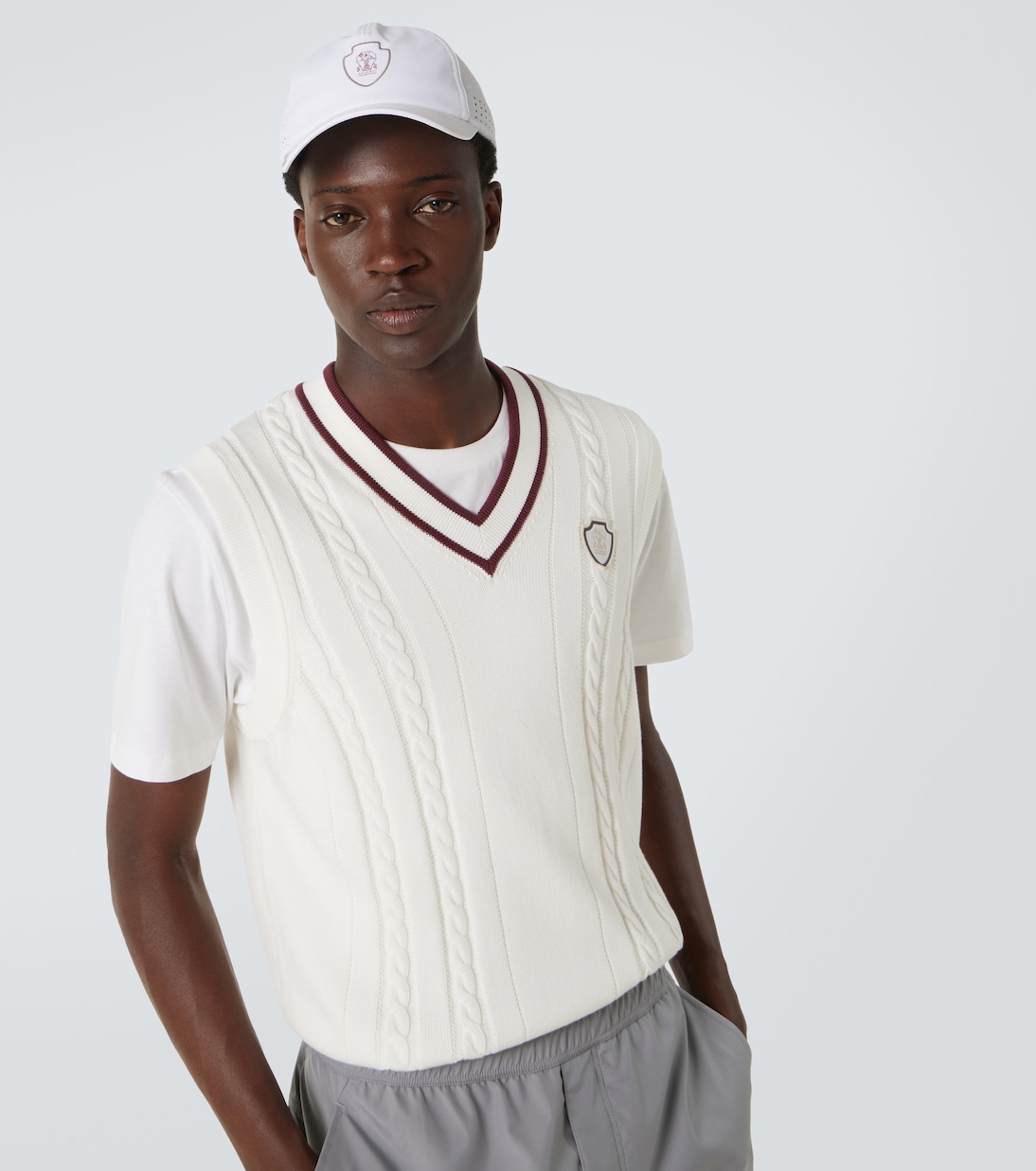Logo baseball cap | Brunello Cucinelli