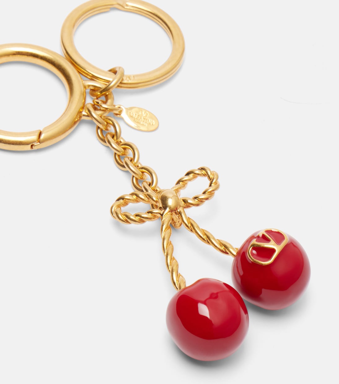 VLogo Cherries key ring | Valentino Garavani