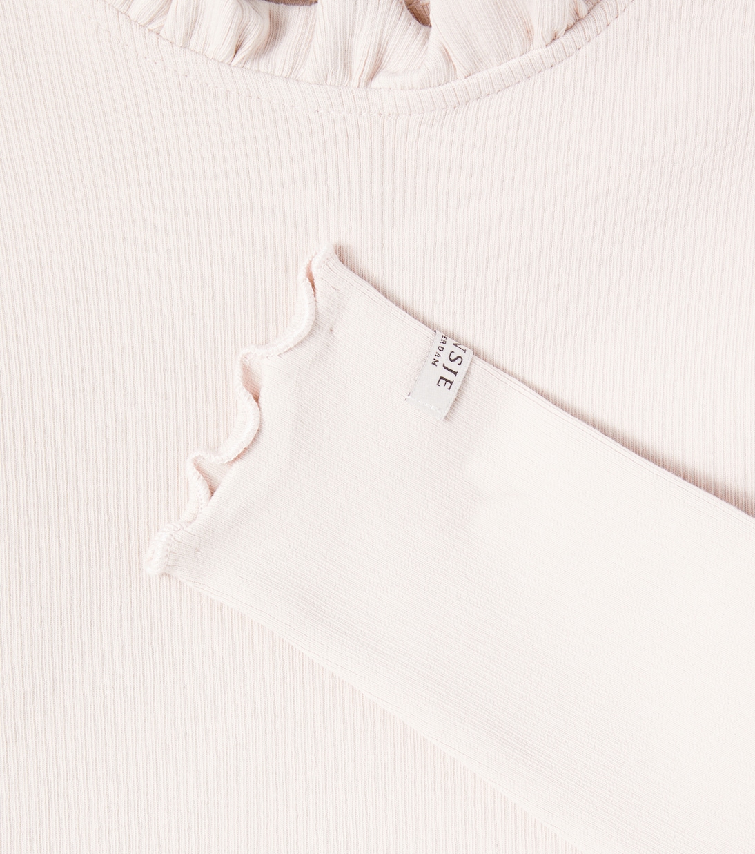 Milah ruffled cotton-blend T-shirt | Donsje