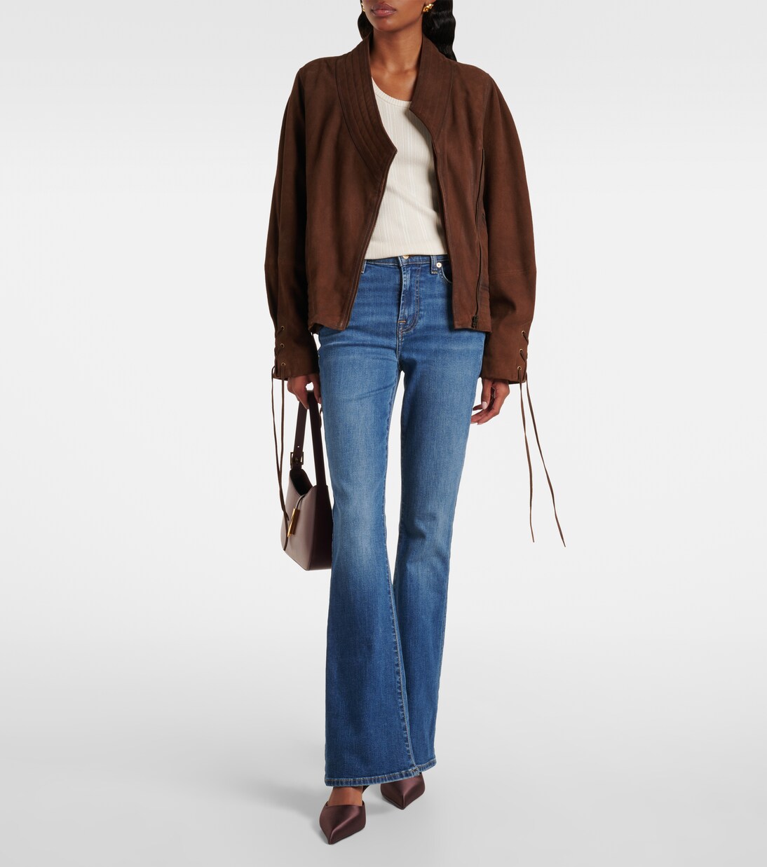 High-Rise Flared Jeans | 7 For All Mankind