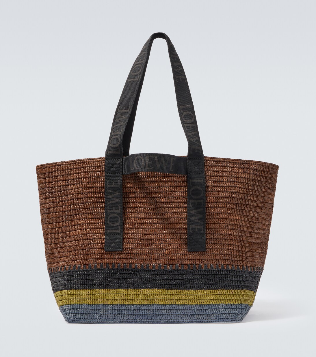 Shopper Fold aus Raffiabast | Loewe