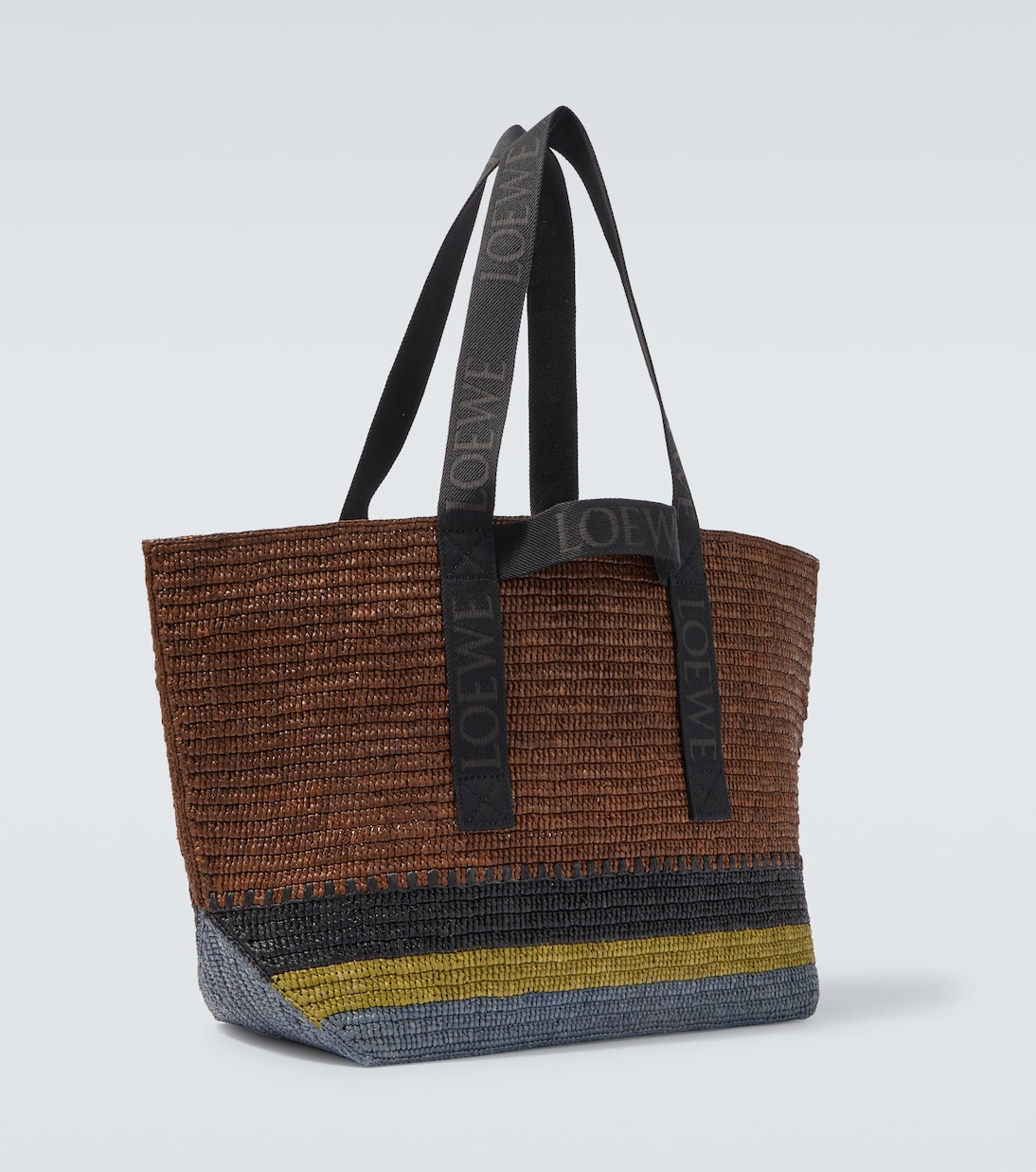 Shopper Fold aus Raffiabast | Loewe