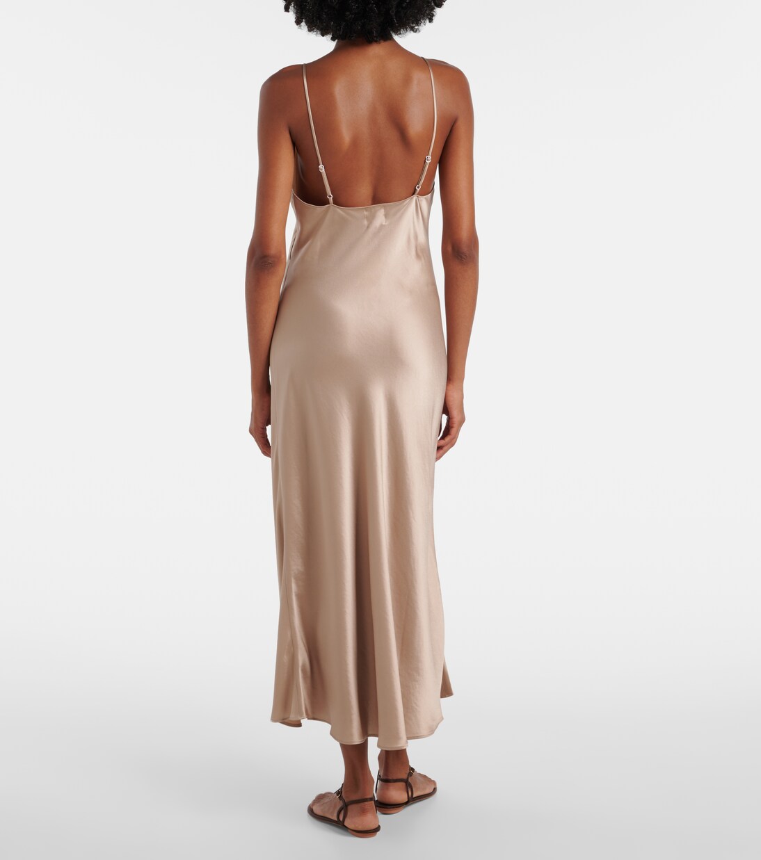 Barb satin slip dress | Leset