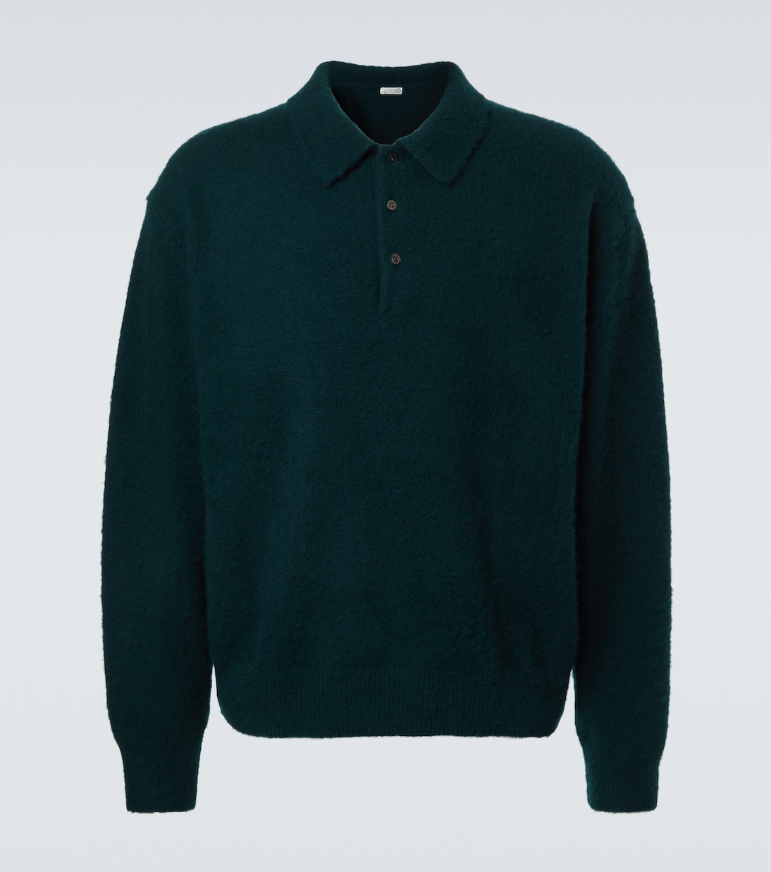 Cashmere polo sweater | A.Presse