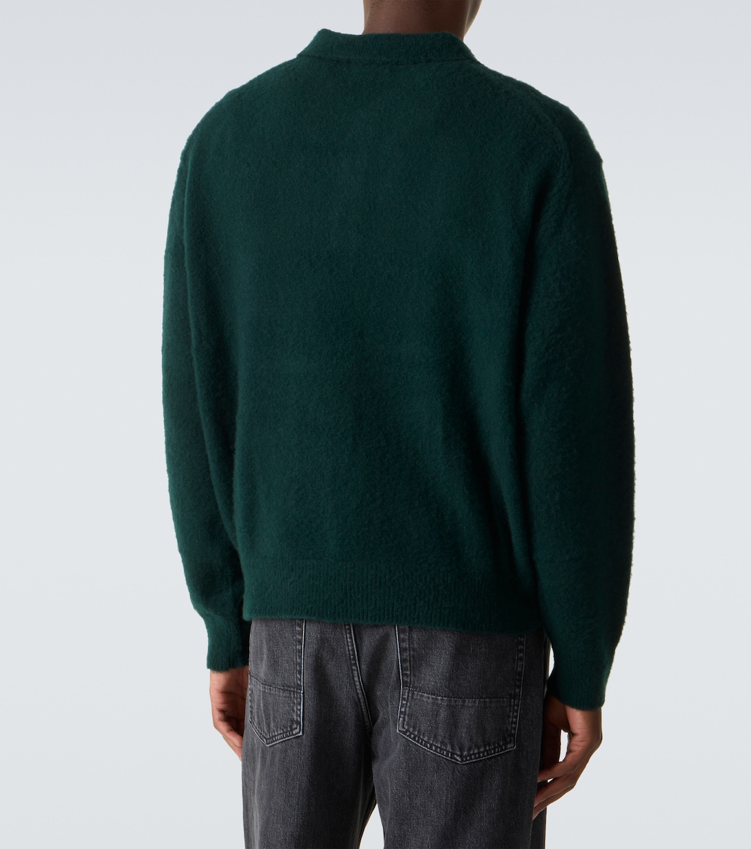 Cashmere polo sweater | A.Presse