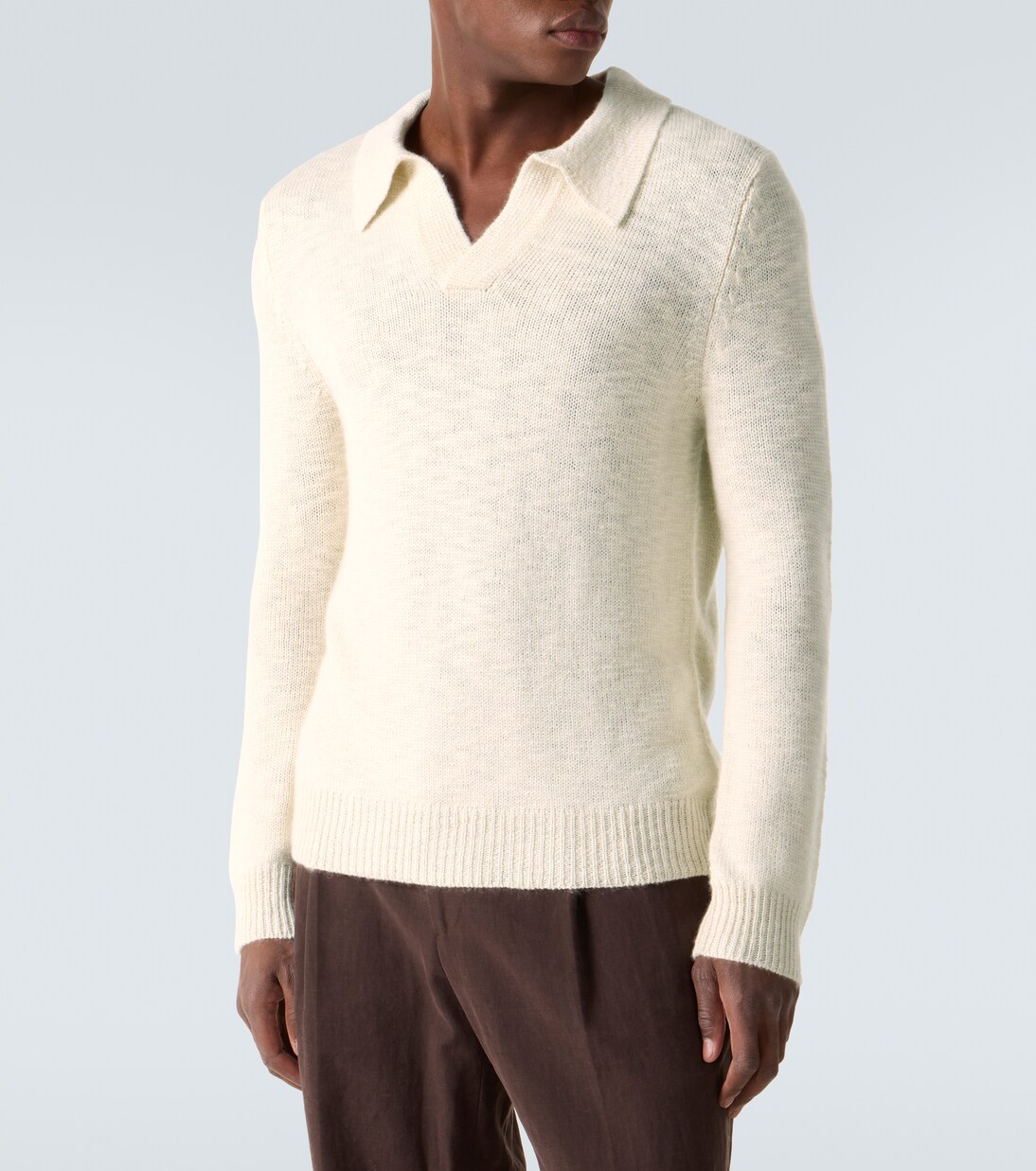Cashmere polo sweater | Gabriela Hearst