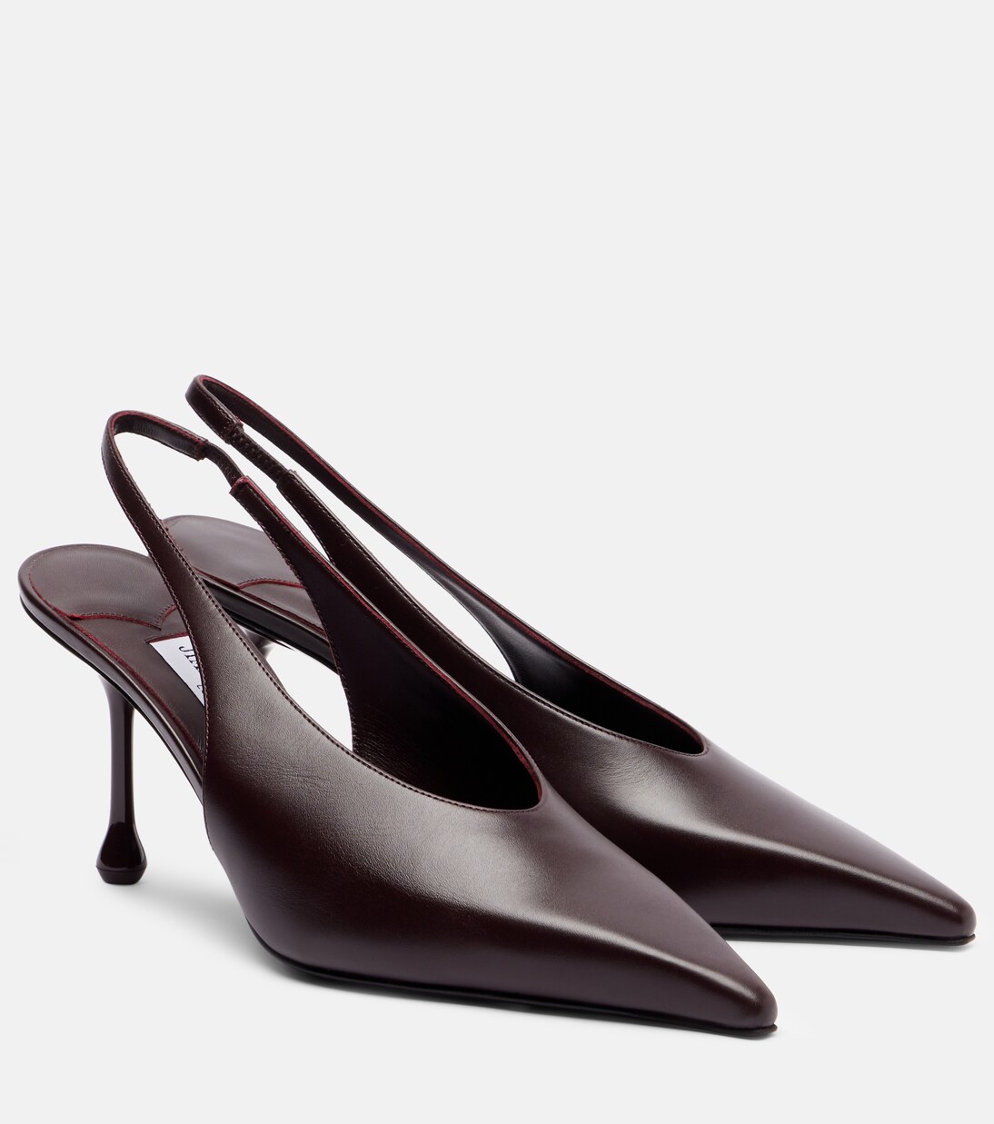 Isa 80 leather slingback pumps | Jimmy Choo