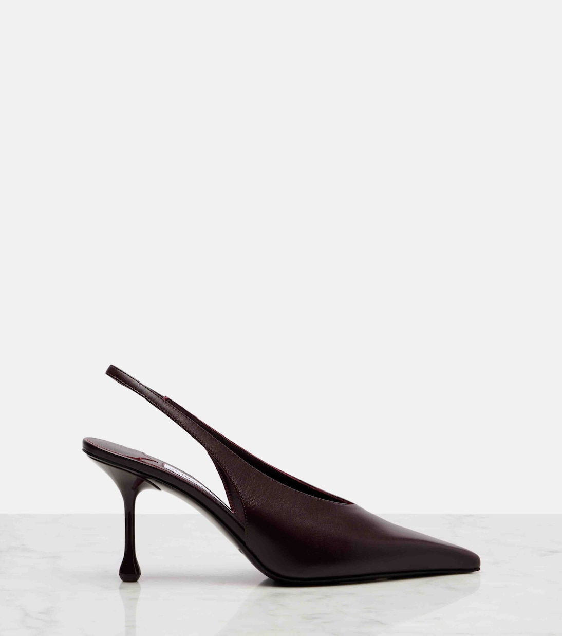 Isa 80 leather slingback pumps | Jimmy Choo
