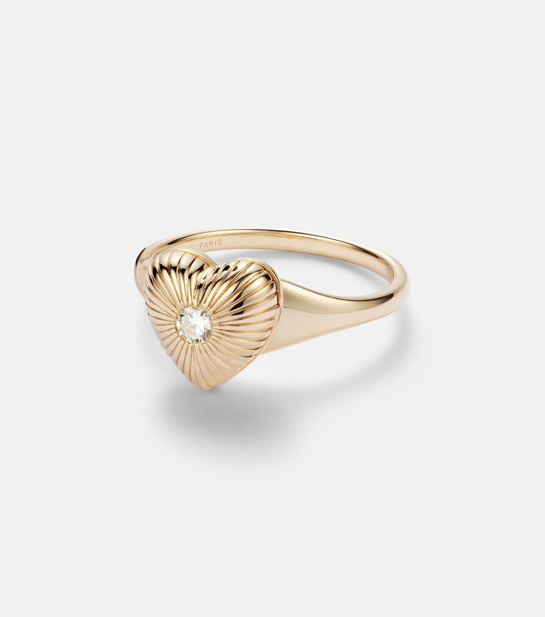 Bague en or 9 ct et diamant | Persée