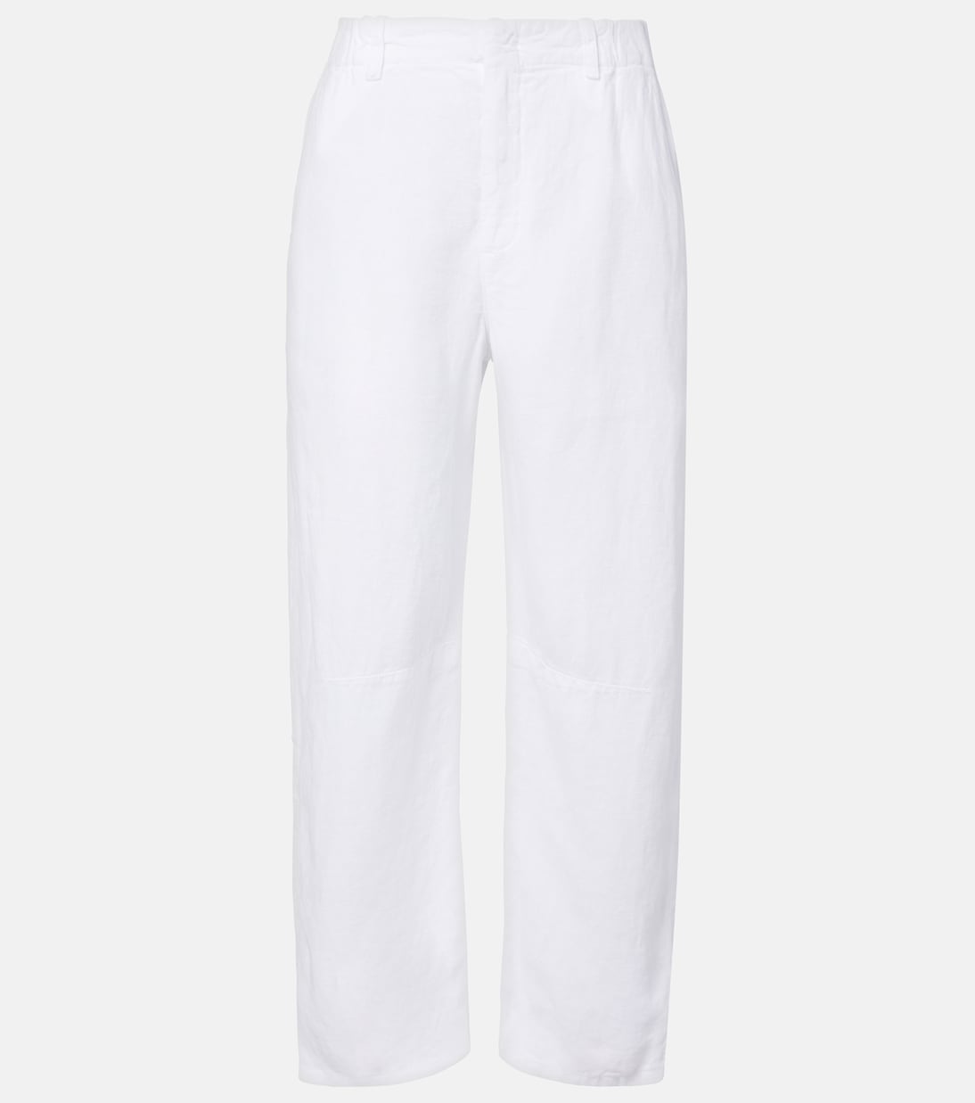 Taylor linen straight pants | Velvet