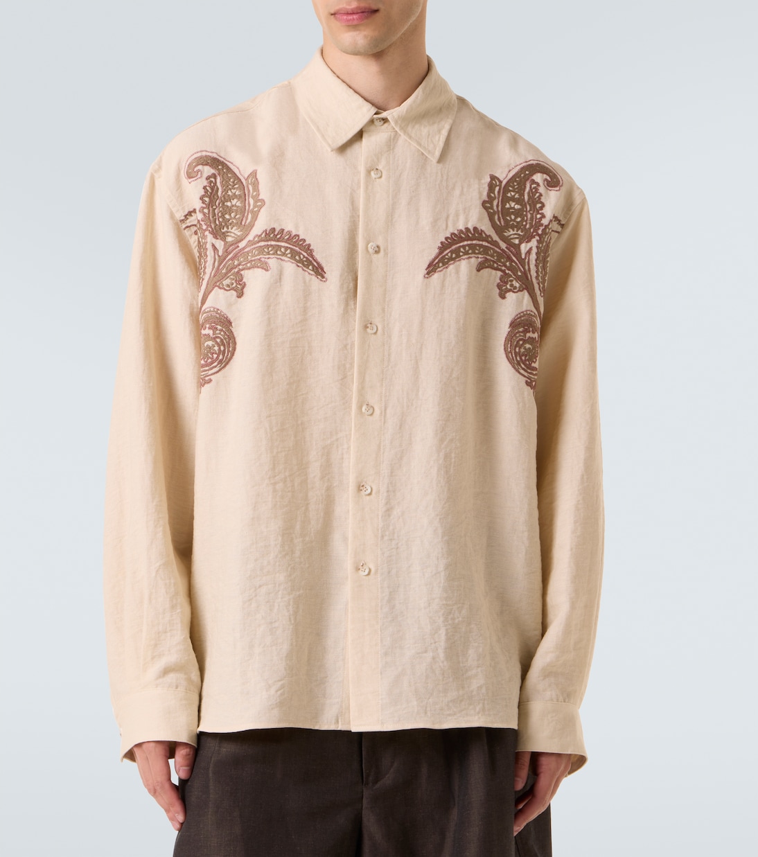 Besticktes Hemd | Commas