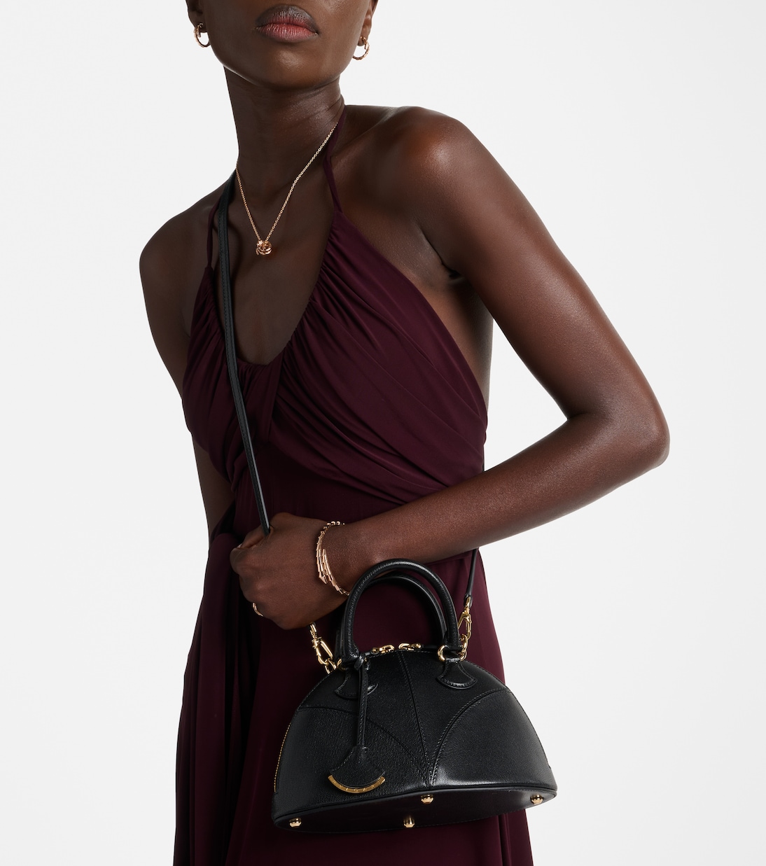 Marquise Small leather tote bag | Bvlgari