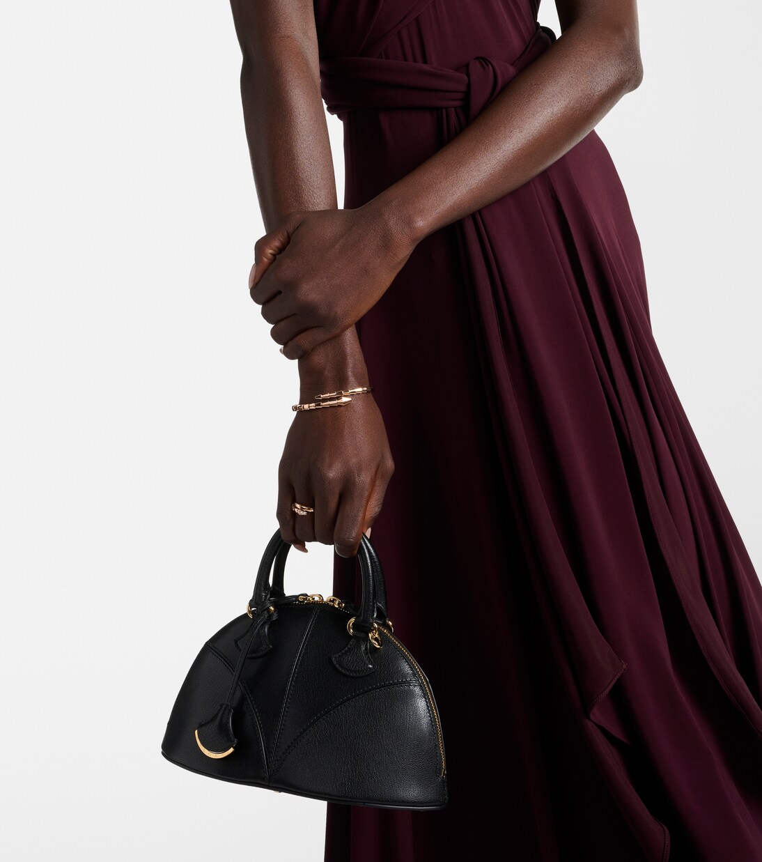 Marquise Small leather tote bag | Bvlgari