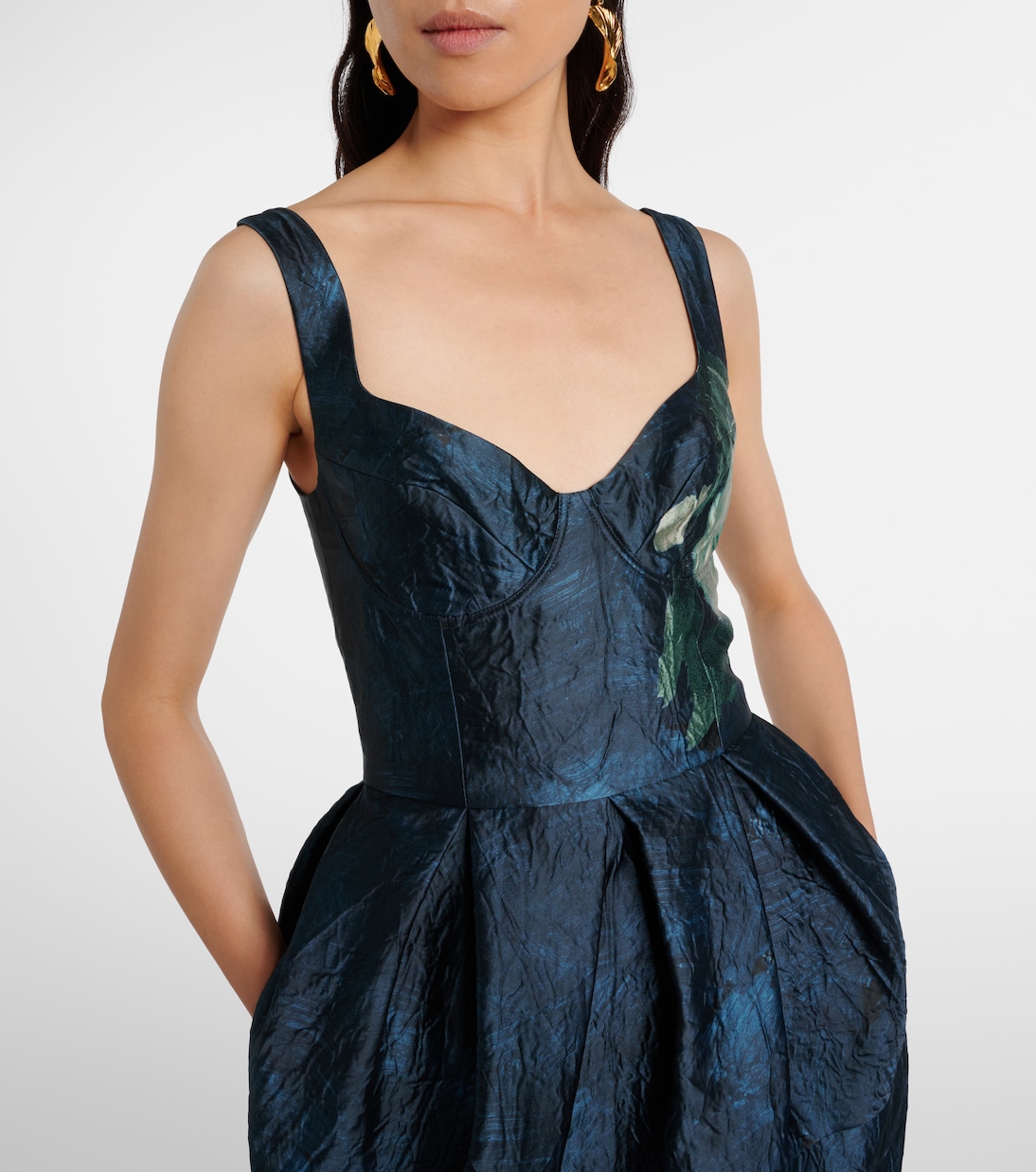 Floral jacquard gown | Erdem