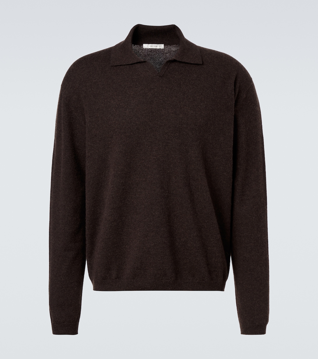 Pull polo Franz en cachemire | The Row