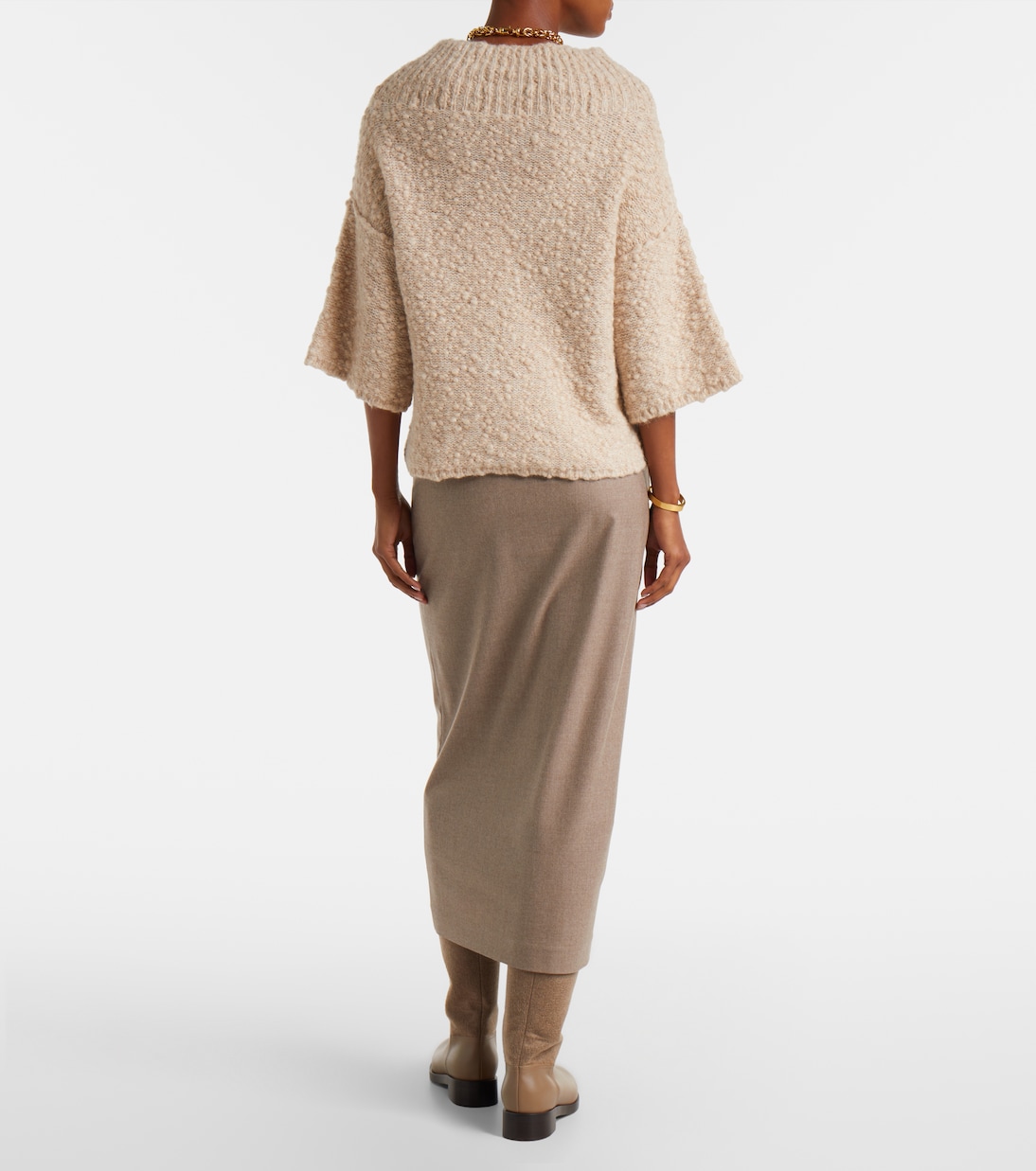 Eccelso alpaca and wool-blend sweater | Max Mara