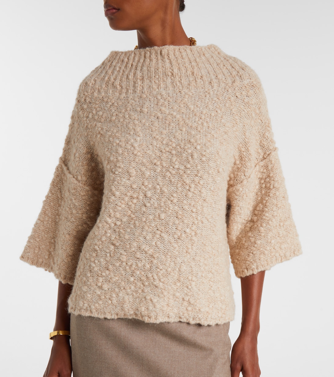 Eccelso alpaca and wool-blend sweater | Max Mara
