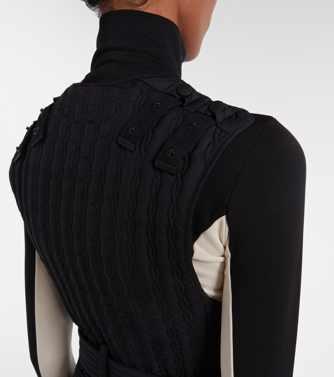Belted ski suit | Moncler Grenoble