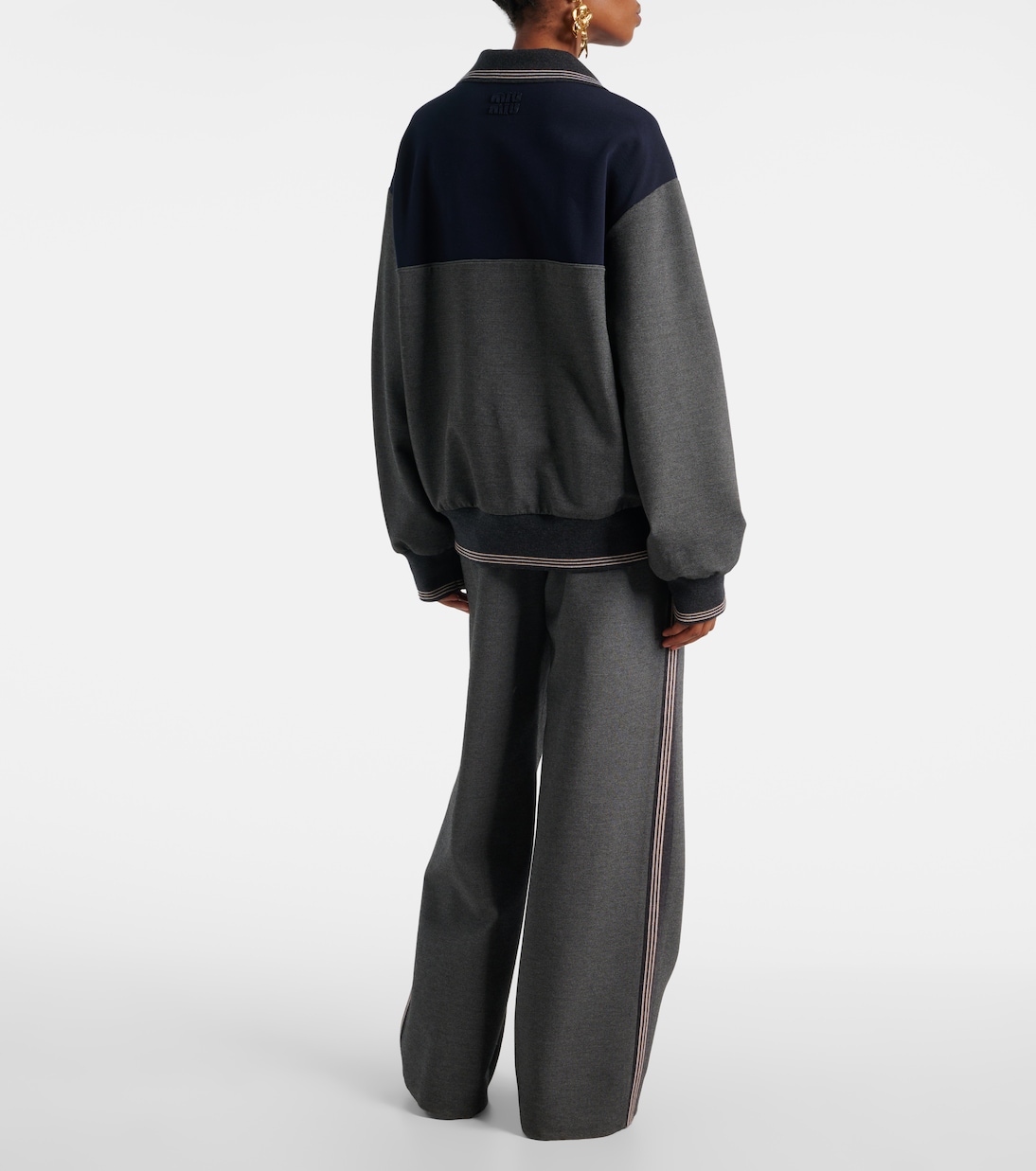Polo sweatshirt | Miu Miu