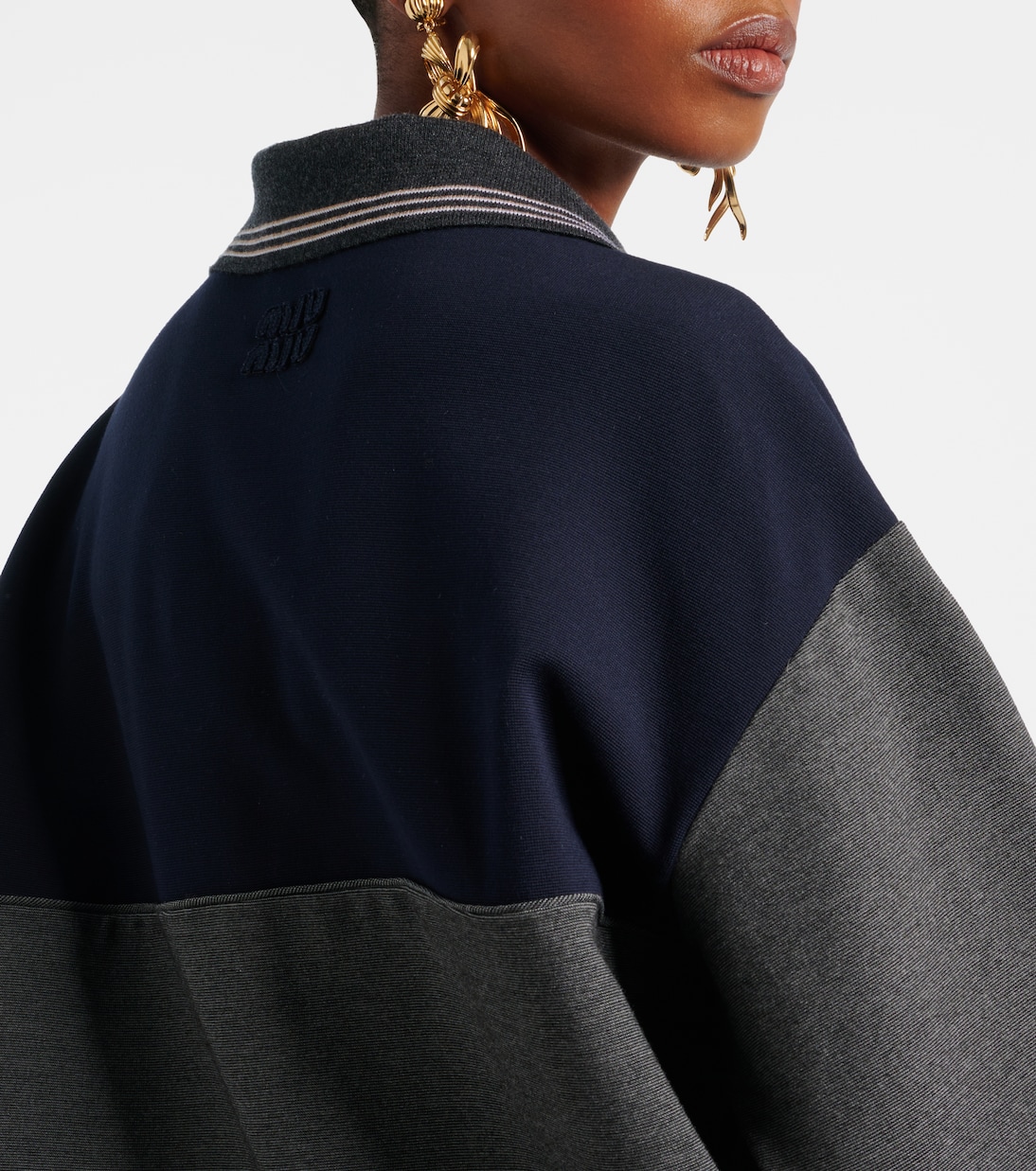 Polo sweatshirt | Miu Miu