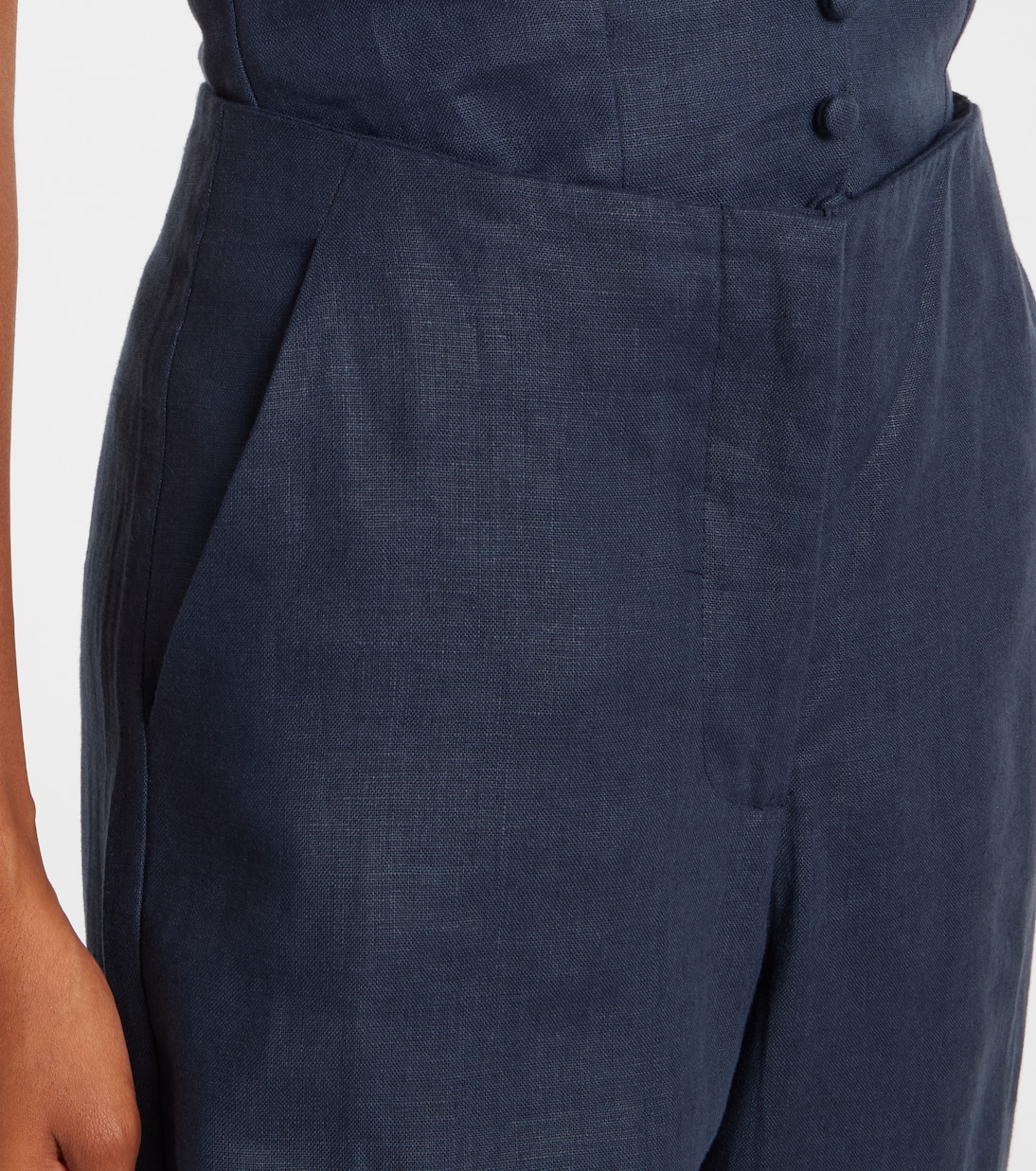Lulea linen wide-leg pants | Faithfull