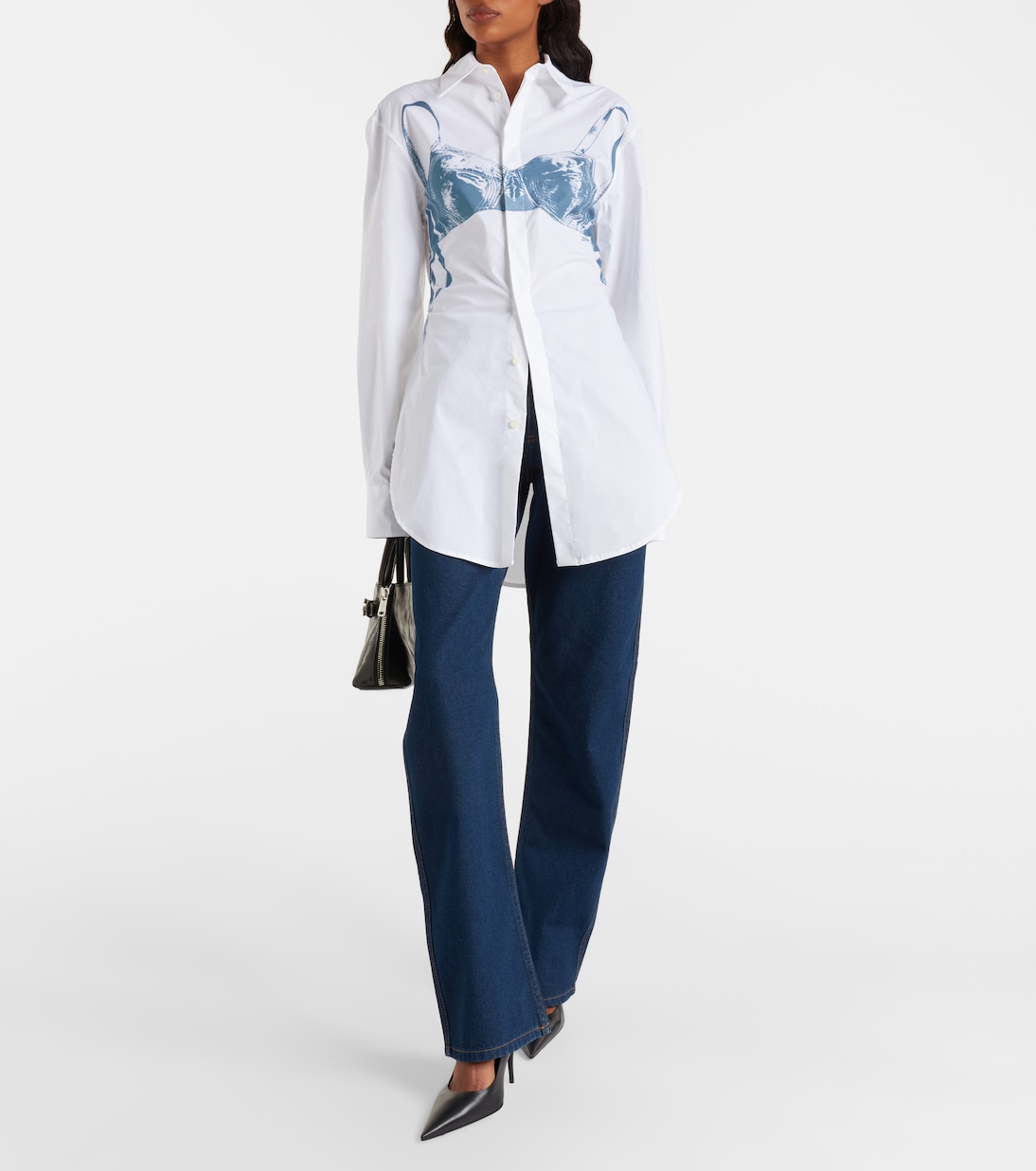 Camosa de popelín en mezcla de algodón | Jean Paul Gaultier