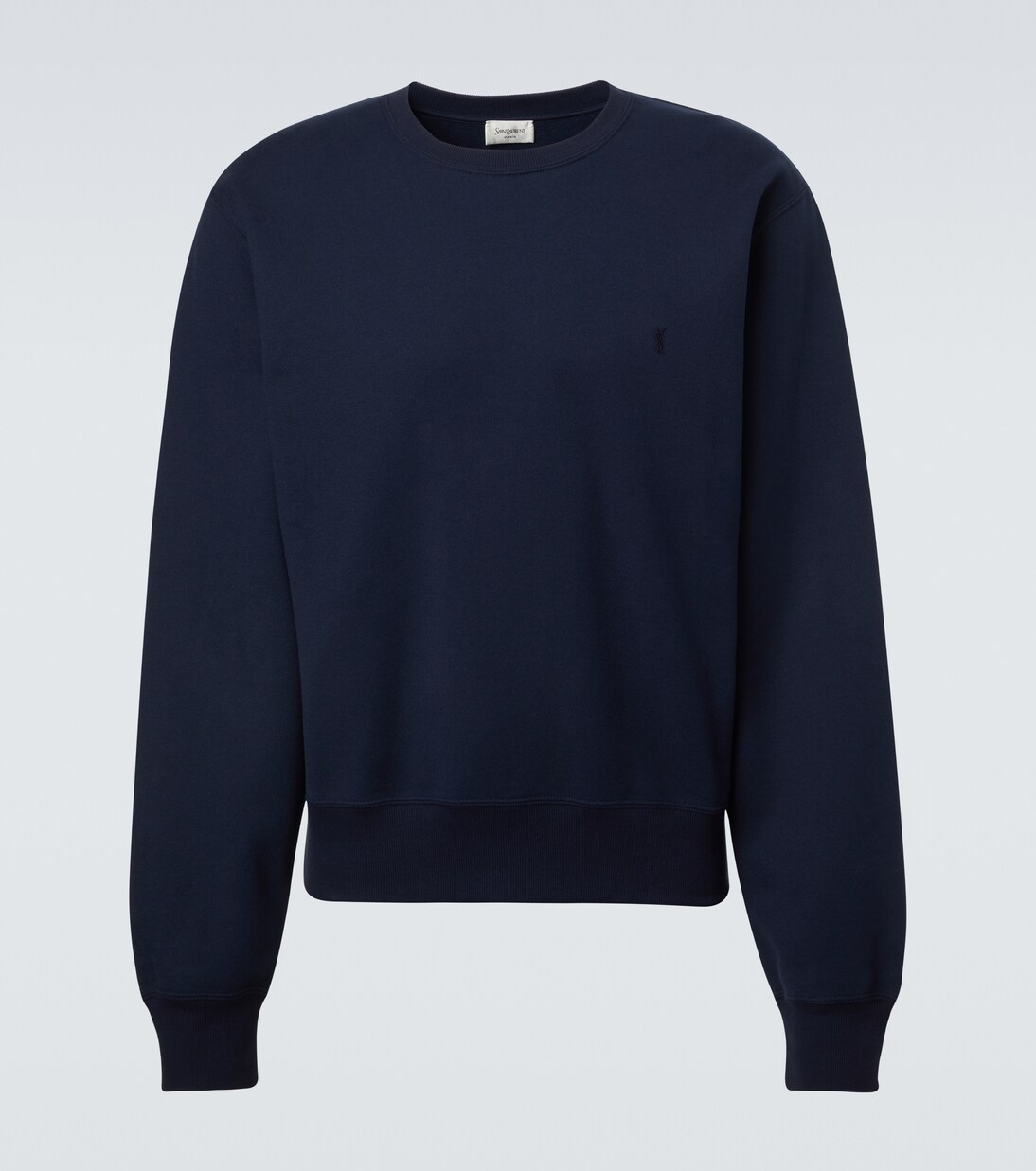 Sudadera Cassandre de jersey de algodón | Saint Laurent