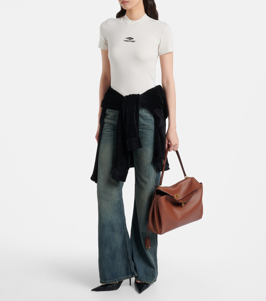 Bolso Rodeo Medium de piel | Balenciaga