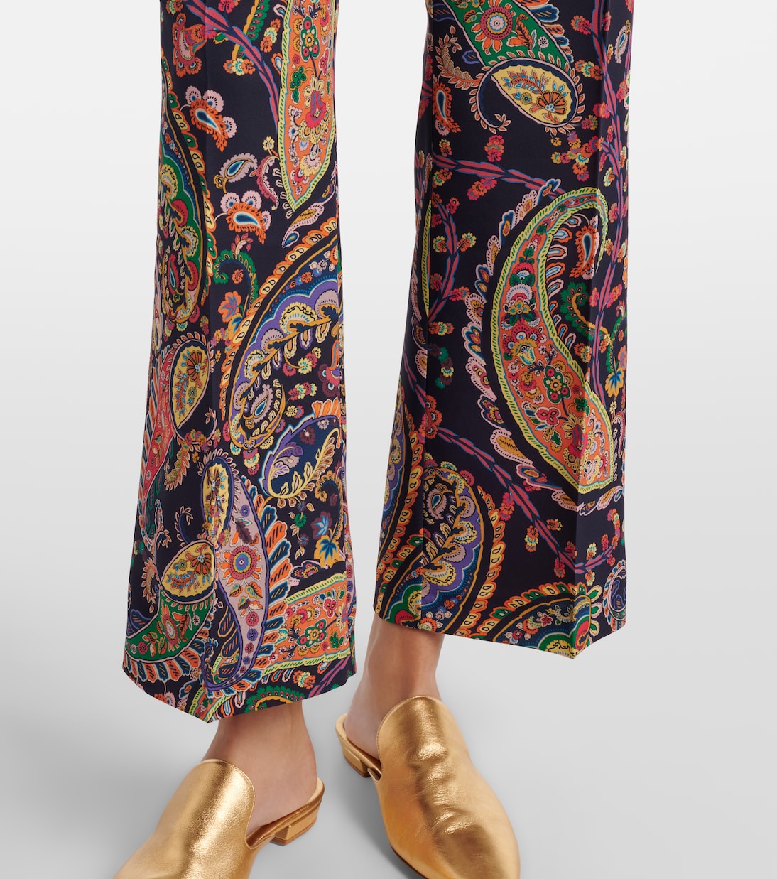 Paisley straight pants | Etro