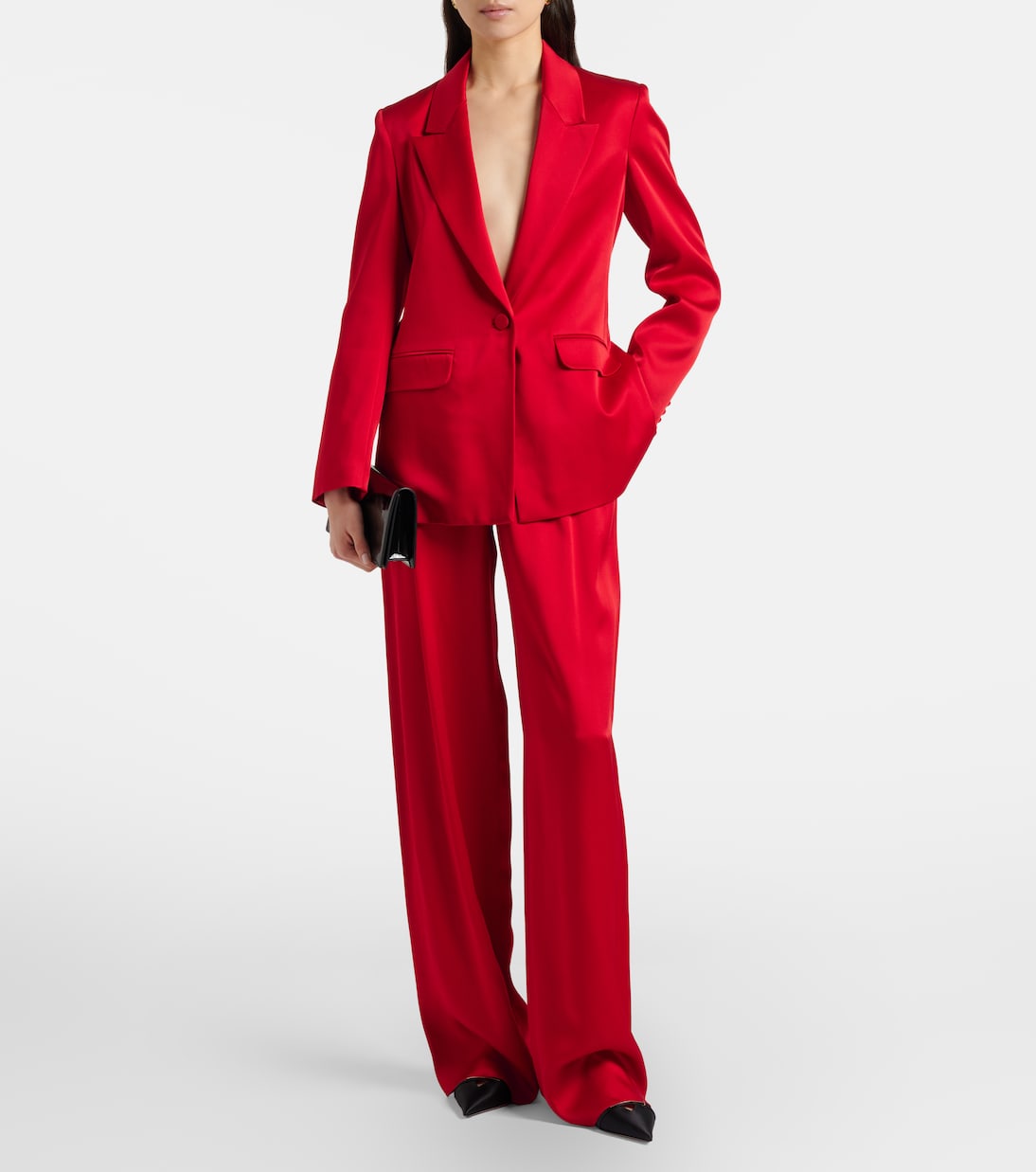Satin crêpe blazer | Max Mara