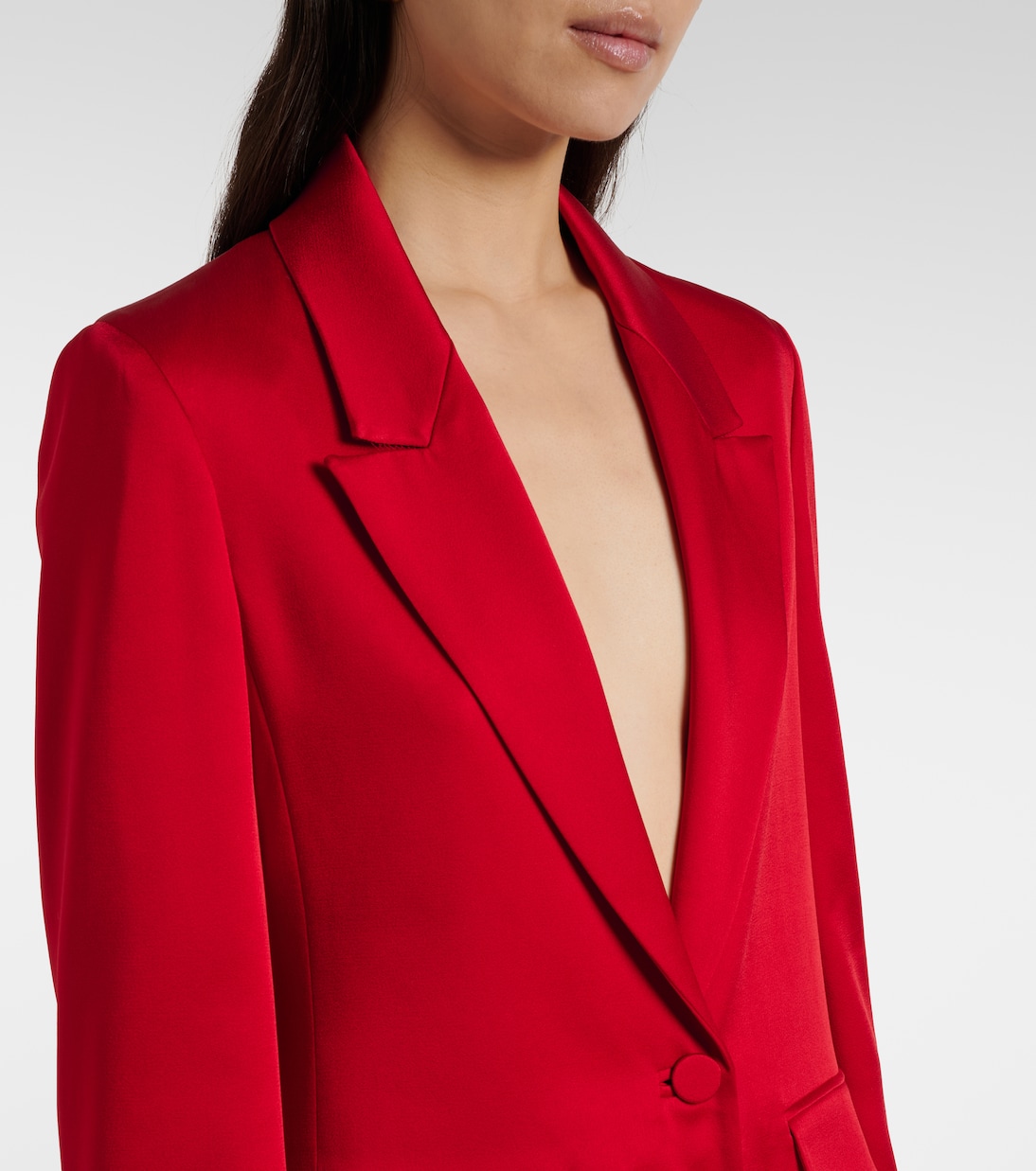 Satin crêpe blazer | Max Mara