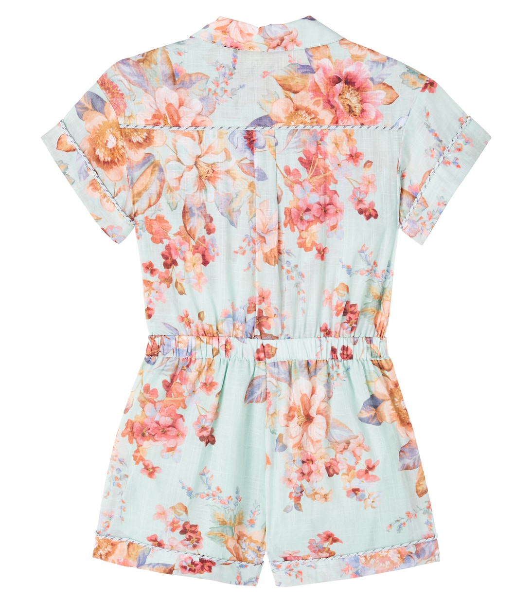 Awaken floral cotton romper | Zimmermann Kids