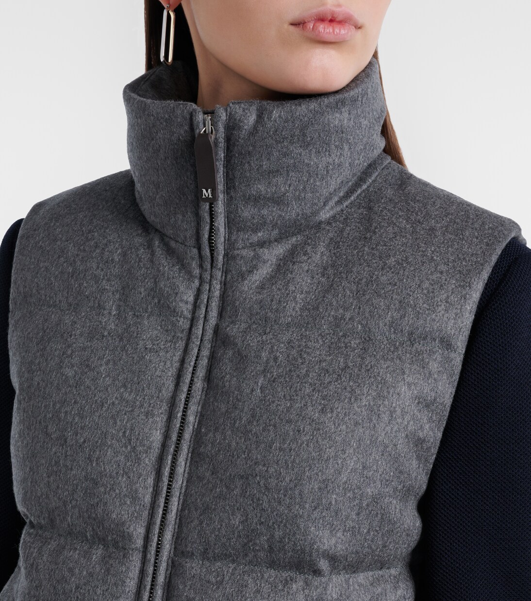 The Cube Amoroso cashmere down vest | Max Mara