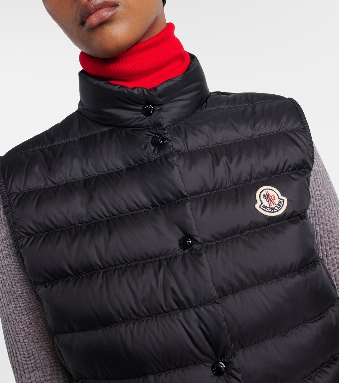 Permanents cropped down vest | Moncler